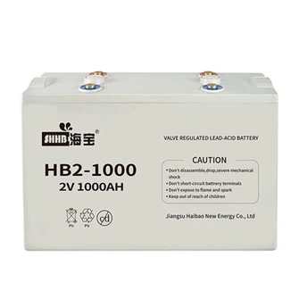 Batterie AGM à décharge profonde 2V